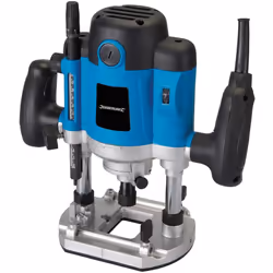 Défonceuse plongeante Silverline 1/2" 1500W avec accessoires La défonceuse plongeante Silverline 1/2" 1500W est un outil inco ...