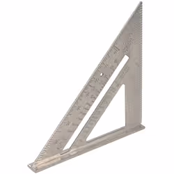 Silverline - Équerre de charpentier en alliage d'aluminium Outillage à main Corps en aluminium moulé