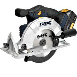 Silverline - Scie circulaire electrique sans fil batterie 18V diametre 165 mm gmc 636575