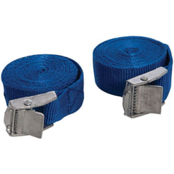 Silverline - jeu de 2 sangles à boucle à griffe 2,5 m x 25 mm 449682