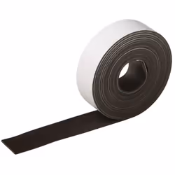 Description générale Bande autocollante magnétique flexible de 25 mm x 3 m, idéale pour les surfaces planes et courbes. Cette ...