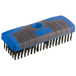 Silverline - Tête de balai-brosse acier détachable 6 rangs