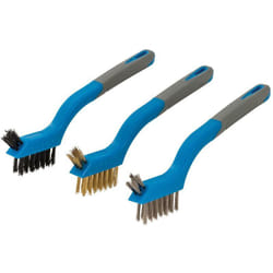 Silverline - Mini-brosses métalliques, 3 pcs 175 mm