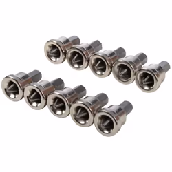 Tous les embouts sont de taille PZD n°2. En chrome-vanadium. Butée de profondeur intégrée pour limiter la pénétration de la v ...
