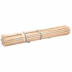 Manches à balai en bois caoutchouté résistant, adaptés aux grandes têtes de balai. Bois caoutchouté résistant Robustes et dur ...