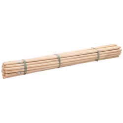 Manches à balai en bois caoutchouté résistant, adaptés aux grandes têtes de balai. Bois caoutchouté résistant Robustes et dur ...