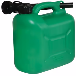 Silverline - Bidon à carburant plastique, 5 L Automobile À bec verseur flexible pour un flux contrôlé