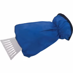 Grattoir à glace en plastique rigide incorporé avec une mouflle isolante en nylon