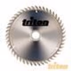 Lame pour scie circulaire - TRITON - TTS1400 - Carbure de tungstène - 60 dents - Gris
