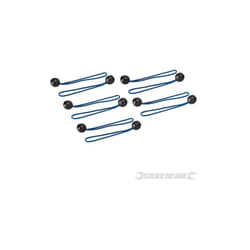 Silverline - 10 tendeurs à boule 175 mm 237045