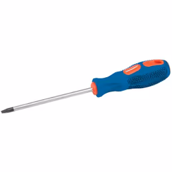 Tige en acier chrome-vanadium trempé, finition satinée et pointe magnétique noircie chimiquement. Manche en polymère ergonomi ...