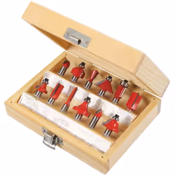 Description générale Tranchants en carbure de tungstène avec une tige robuste en acier trempé, ce coffret comprend une variét ...