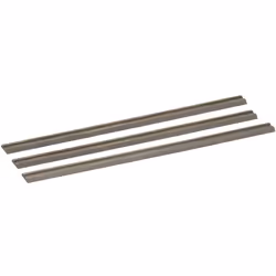 Fers de rabot en acier rapide. Compatible avec le Rabot à feuillure illimitée TRPUL. Longueur 82 mm / 3-1/4'' (environ).