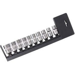 Douilles métriques, 6 pans, 1/2', 10 pcs 10 - 19 mm