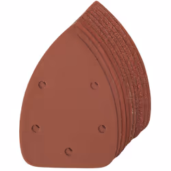 Abrasif en oxyde d'aluminium. Dos auto-agrippant pour une installation facile. Pour poncer le bois, la peinture, le vernis, l ...