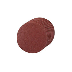 Lot de 10 disques abrasifs auto-agrippants 125 mm grains assortis : 4 x 60 , 2 x 80, 120 et 240 689244 - Silverline