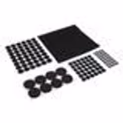 Patins autocollants en feutre 125 pcs