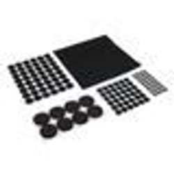 Patins autocollants en feutre 125 pcs