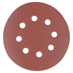 Silverline - lot de 10 disques abrasifs auto-agrippants perforés 125 mm grain 40 822649