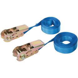 Silverline - Sangles d'arrimage sans fin à cliquet, 2 pcs 5 m x 25 mm, testé à 500 kg, rupture à 1 000 kg