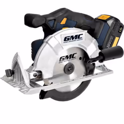 Scie circulaire sans fil GMC18CS diamètre de lame 165 mm Fonctionne sur batterie 18V Produit garanti 2 ans sous réserve d'enr ...