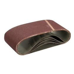 Bandes abrasives - Triton - 770976 - 100 x 610 mm - Oxyde daluminium - Lot de 5