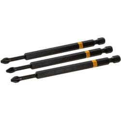 Embouts de vissage à chocs Pozidriv, 3 pcs PZ2, 110 mm