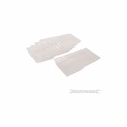 Fonds pour bac à peinture jetables en PVC transparent avec motifs hachurés assurant une bonne distribution de la peinture. Po ...