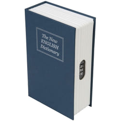 Silverline - Livre coffre-fort avec combinaison à 3 chiffres 180 x 115 x 55 mm