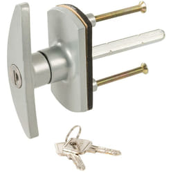 Silverline - poignée de verrouillage pour porte de garage 75 mm - losange 671027