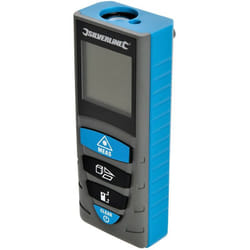 Silverline - Metre Laser Telemetre Numerique lcd Distance Surface Volume