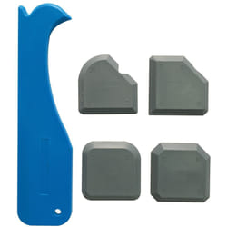 Silverline - kit d'instruments de lissage de joints, 5 pcs 343837