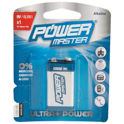 Powermaster - pile alcaline 9 v super 6LR61 pmaster 531078