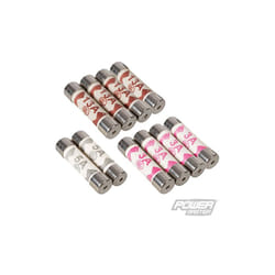Powermaster - Fusibles, 10 Pcs - 3 A, 5 A Et 13 A