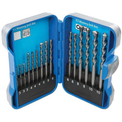 Silverline - Mèches à maçonnerie tct, 15 pcs 3 - 10 mm