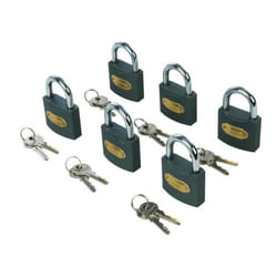 Cadenas - Non spécifié - 50 mm - 12 clés interchangeables - Fer et laiton - Acier durci chromé