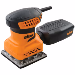 Ponceuse orbitale puissante de 200 W avec plateau de ponçage à feuille de 1/4. Idéale pour les tâches de finition sur une var ...