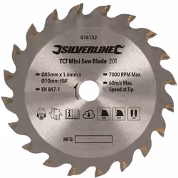 Lame à bois au carbure de tungstène pour couper les matériaux en feuilles. Pour usage général de coupes transversales et long ...