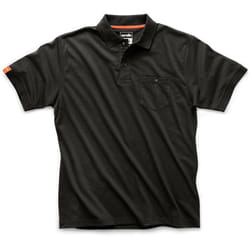 Scruffs - Polo noir Eco Worker Taille xl