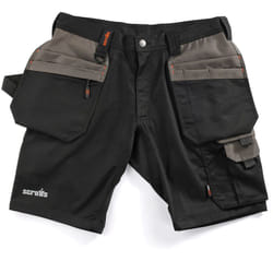1 Short Noir Worker Plus Holster - Taille 44 Scruffs