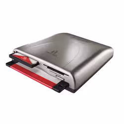 Iomega Floppy Plus 7-in-1 Card Reader, USB 2.0, 281,2 g, 294,8 g, 103,12 x 17,02 x 141,99 mm, 205,23 x 65,02 x 178,05 mm