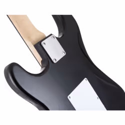 RockJam RJEG02-SK-BK guitare Guitare électrique 6 cordes Noir, Blanc - Vue supplémentaire 4