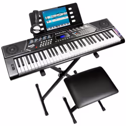 RockJam RJ5061 piano numérique 61 touche(s) Noir - Vue supplémentaire 2