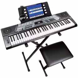 ROCKJAM - RJ650CE-SK 61 Key Keyboard Superkit