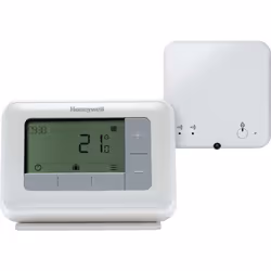 Description générale Le thermostat d'ambiance programmable sans fil T4R de Honeywell est conçu pour une gestion optimale de l ...