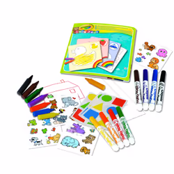 VIVID Mon Premier Coffret de Coloriage et de Gommettes