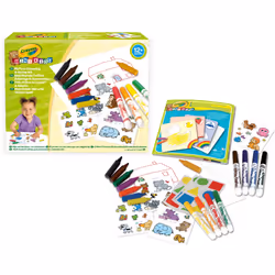 VIVID Mon Premier Coffret de Coloriage et de Gommettes