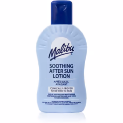 Le produit après-bronzage Malibu After Sun Lotion offre à la peau l’apaisement et la régénération dont elle a besoin après av ...