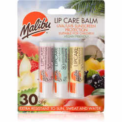Le baume à lèvres Malibu Lip Care Balm est indispensable dans le soin de la peau sensible des lèvres quelle que soit la saiso ...