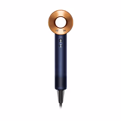 Dyson Supersonic HD07, 110000 tr/min, 13,3 L/s, 60 °C, 100 °C, 77 dB, Bleu, Cuivre